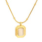 Retro Boss-Lady Style Captured in a Sleek Beaded Gold Snake Chain