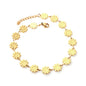 blossom link anklet seamless