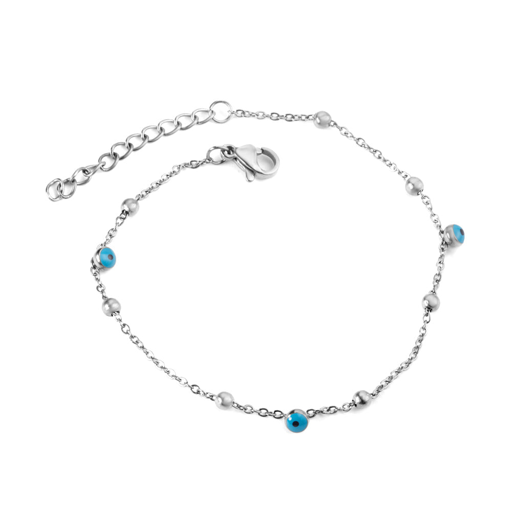 blue-accent-chain-bracelet-silver