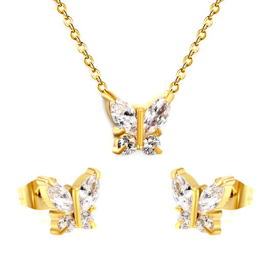 butterfly wing cz jewelry