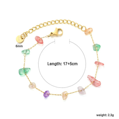 Bohemian 304L Stainless Steel Crystal Bracelet | Summer Gift