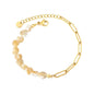 304L Stainless Steel Spliced Stone Bracelet Manufacturer Supply