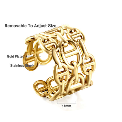 chain ring size guide inner diameter measurement