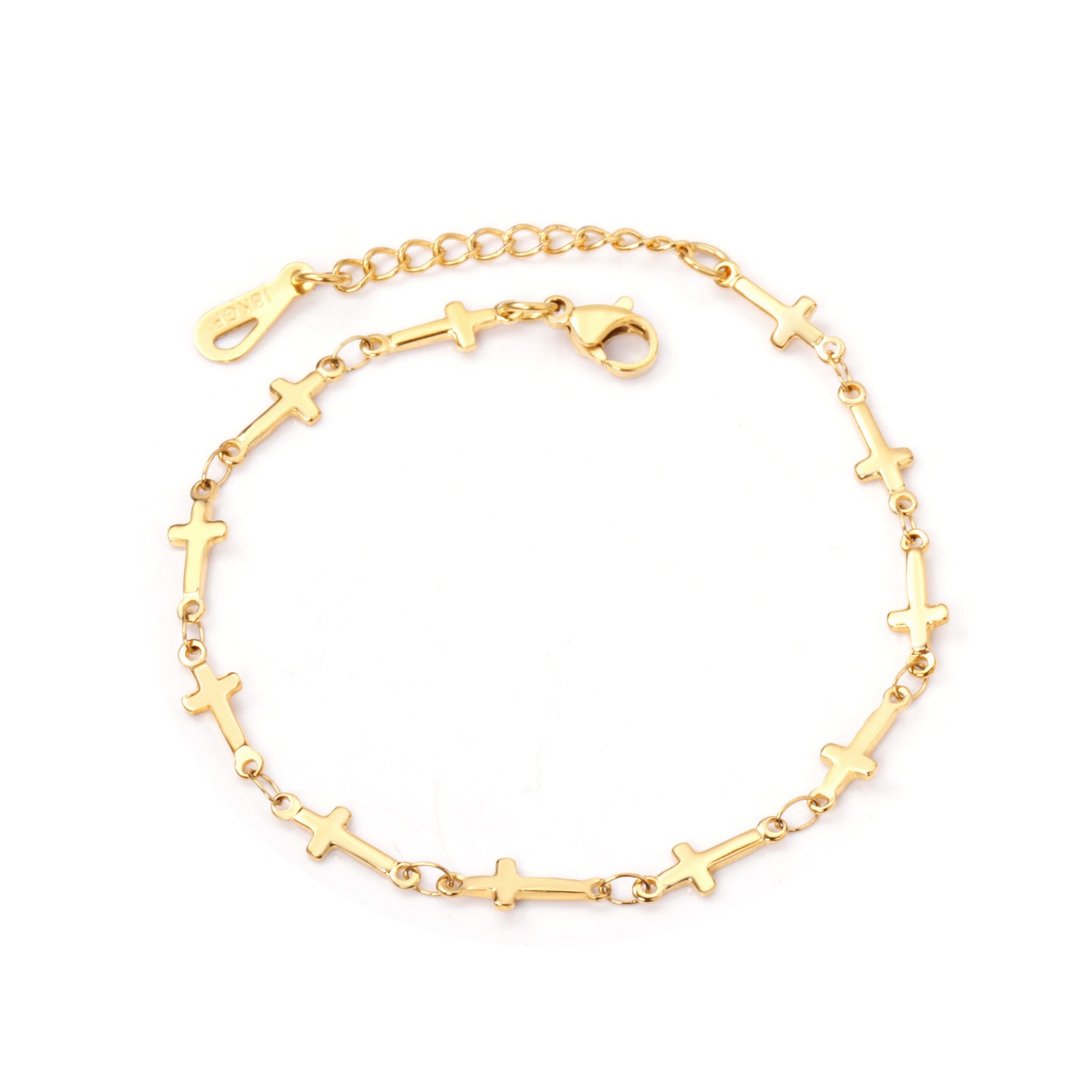 cross-link-chain-bracelet-18kgold