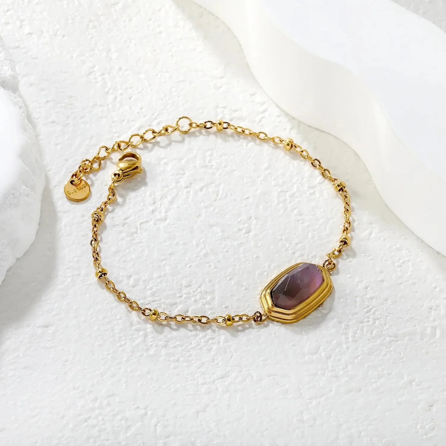 304L Stainless Steel Bracelet Manufacturer - Gradient Stone Beaded
