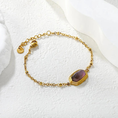 304L Stainless Steel Bracelet Manufacturer - Gradient Stone Beaded