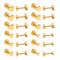 Wholesale Gold Heart Studs Classic Elegance