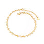 dolphin charm anklet marine