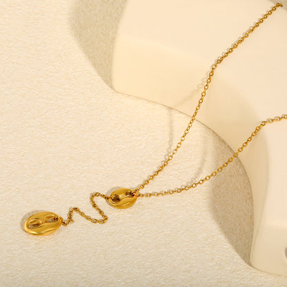 Versatile Waterproof Long Lariat Necklace for Effortless Chic Layering