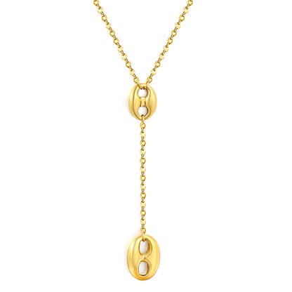 Versatile Waterproof Long Lariat Necklace for Effortless Chic Layering