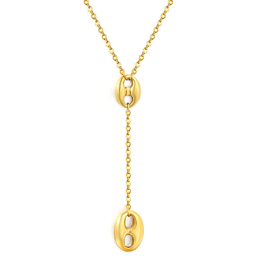 Versatile Waterproof Long Lariat Necklace for Effortless Chic Layering