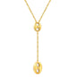 Versatile Waterproof Long Lariat Necklace for Effortless Chic Layering
