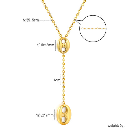 Versatile Waterproof Long Lariat Necklace for Effortless Chic Layering