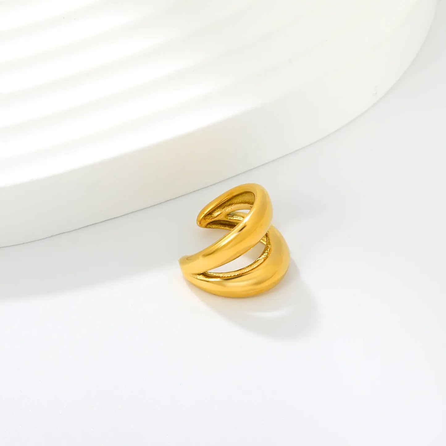 Clean Contemporary Lines that Pair Effortlessly with Any Hand Jewelry