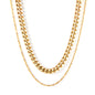 dual-chain-necklace-industrial-texture-18kgold