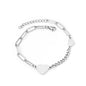 dual-heart-chain-sustainable-bracelet-silver