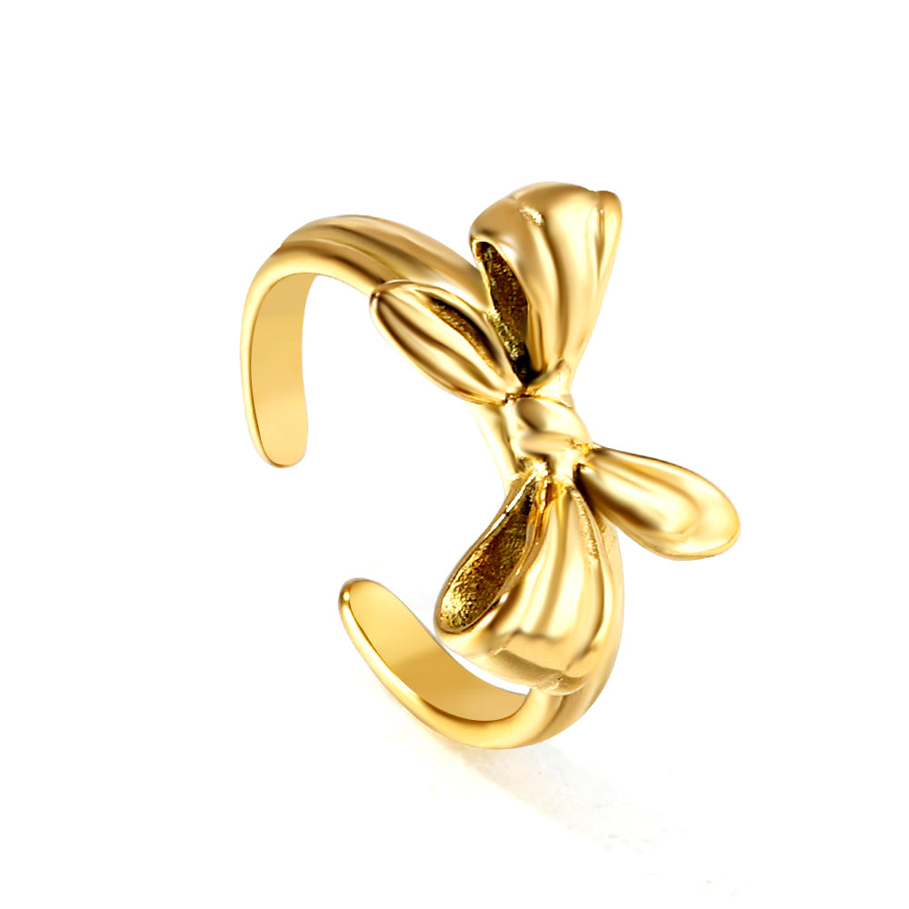 elegant-bow-ring-stainless-steel-wholesale