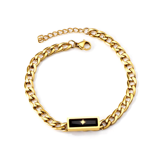emerald-cabochon-bracelet-luxe-black