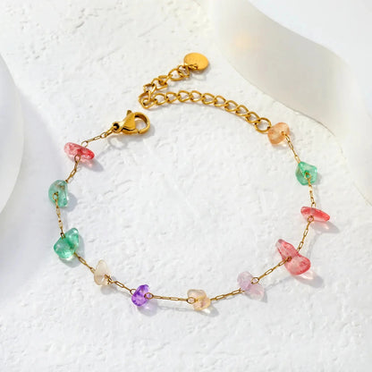 Bohemian 304L Stainless Steel Crystal Bracelet | Summer Gift