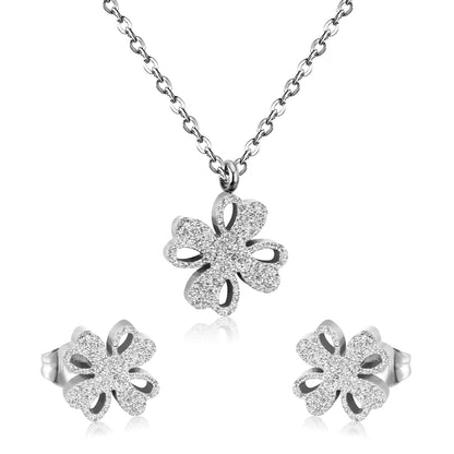 floral laser cut stainless steel white background-steel