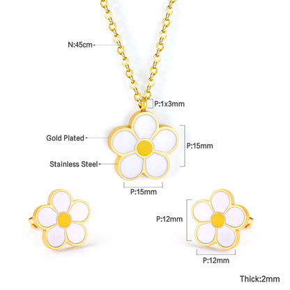 floral pendant size diagram