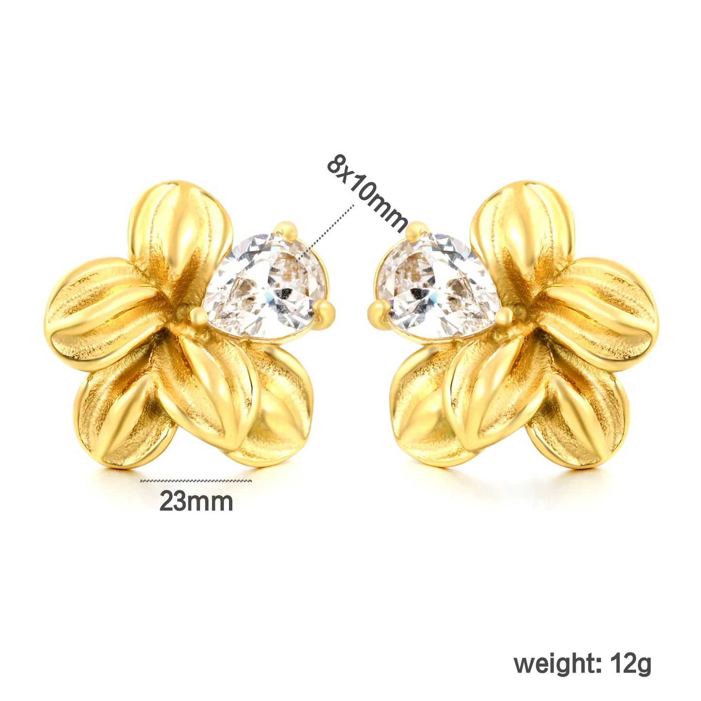 High-quality heavy weight tarnish-free vintage look earrings 0 MOQ
