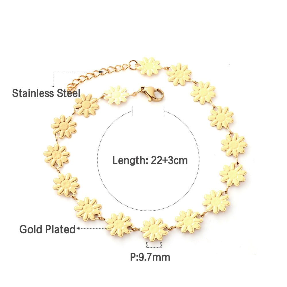 flower chain measurement