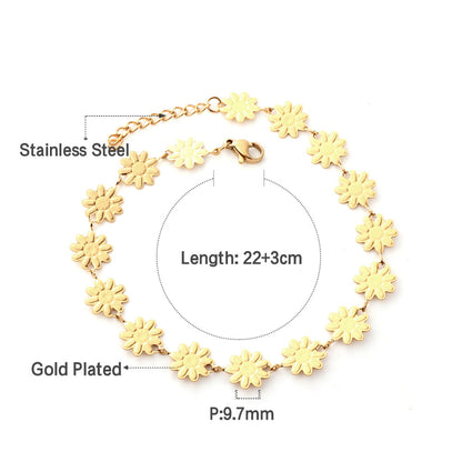 flower chain measurement