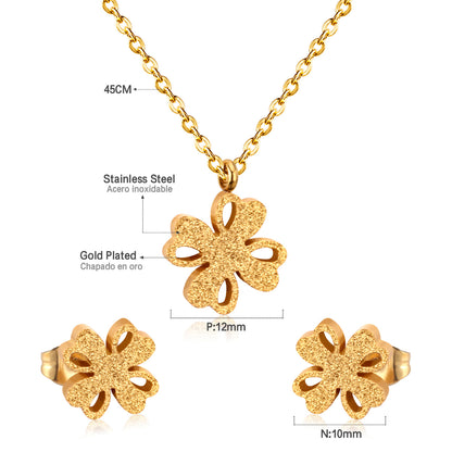 flower pendant size measurement chart