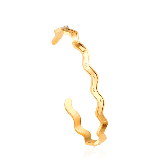 fluid-wave-18kgold-minimalist-bracelet 