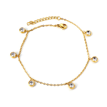 glam accent anklet timeless