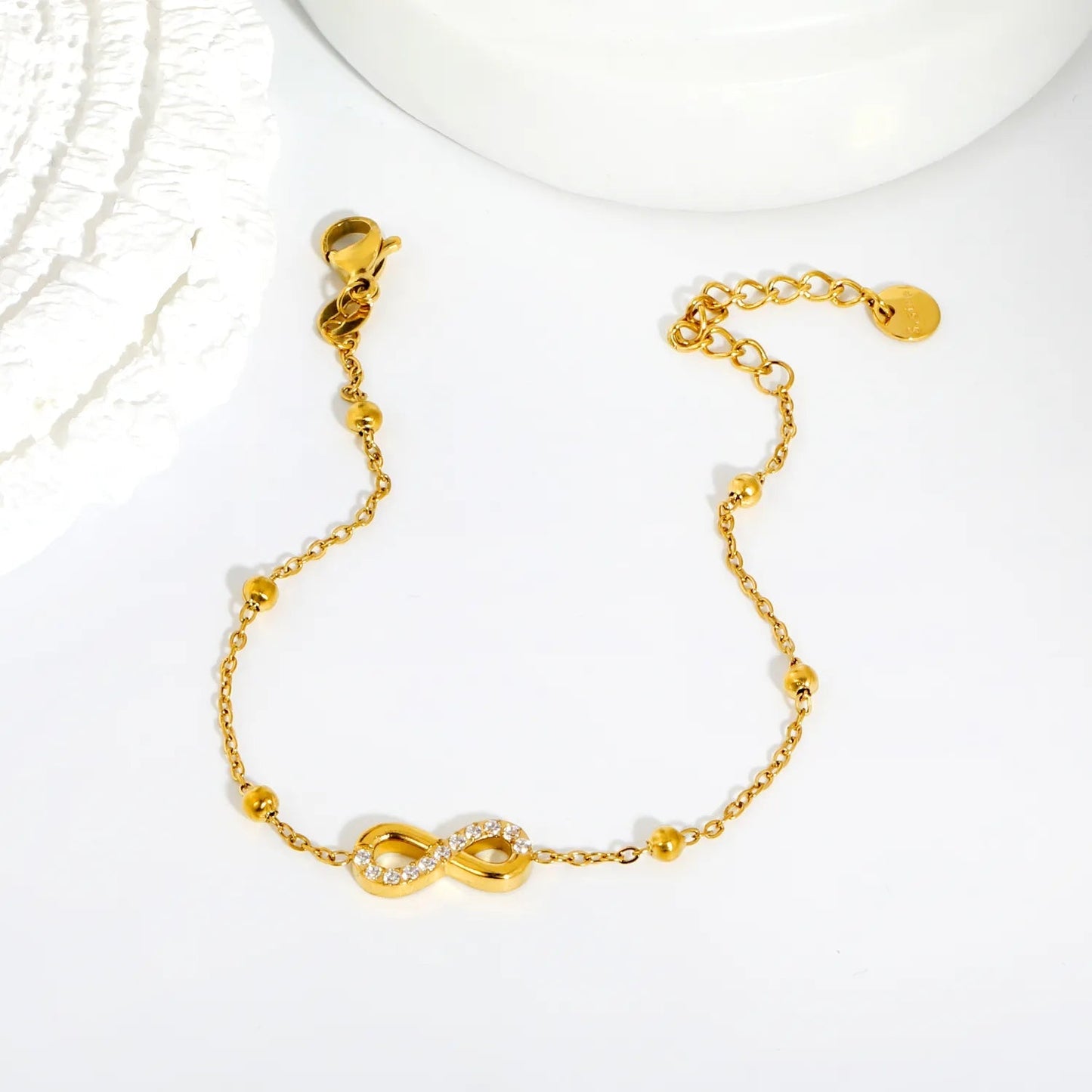 Gift Ready Dainty Bracelet Designed for Romantic Occasions and Stacking