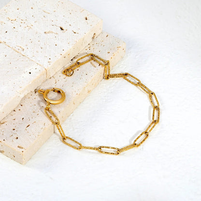 Wholesale vintage anchor spring clasp oval link chain jewelry