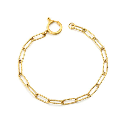 Wholesale vintage anchor spring clasp oval link chain jewelry