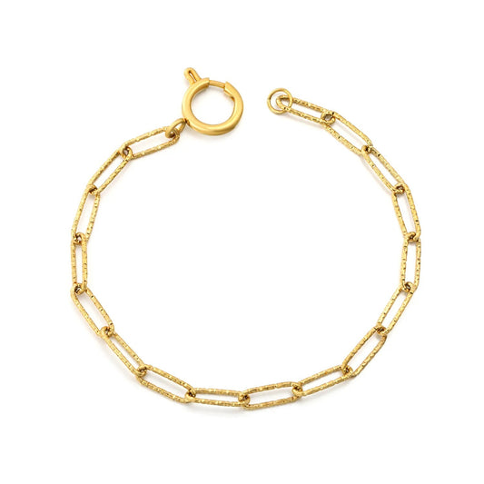 Wholesale vintage anchor spring clasp oval link chain jewelry