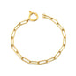 Wholesale vintage anchor spring clasp oval link chain jewelry