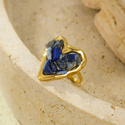 Vibrant Bohemian Summer Accessory Blending Vintage Gold with Raw Gemstones