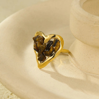 Vibrant Bohemian Summer Accessory Blending Vintage Gold with Raw Gemstones
