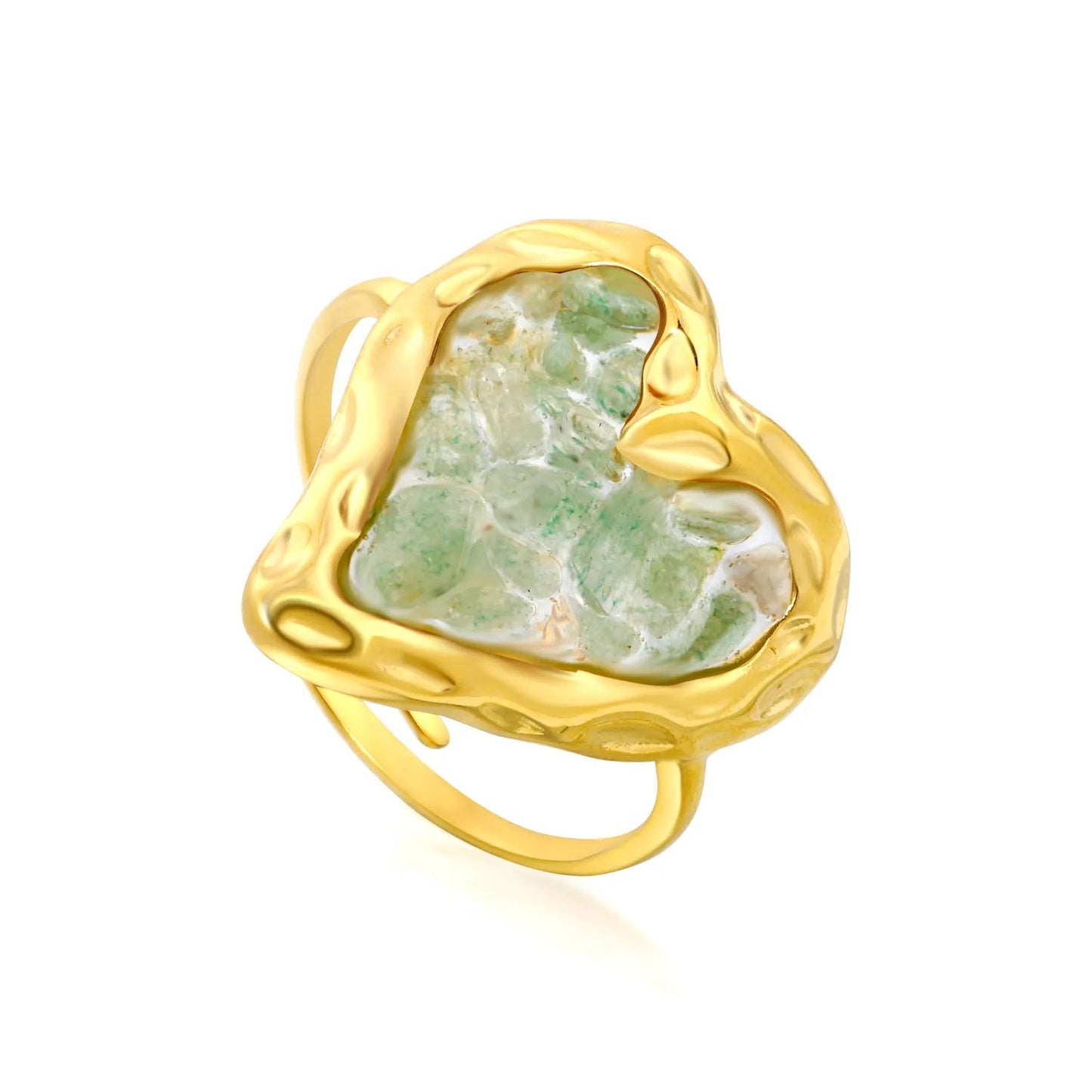 Vibrant Bohemian Summer Accessory Blending Vintage Gold with Raw Gemstones