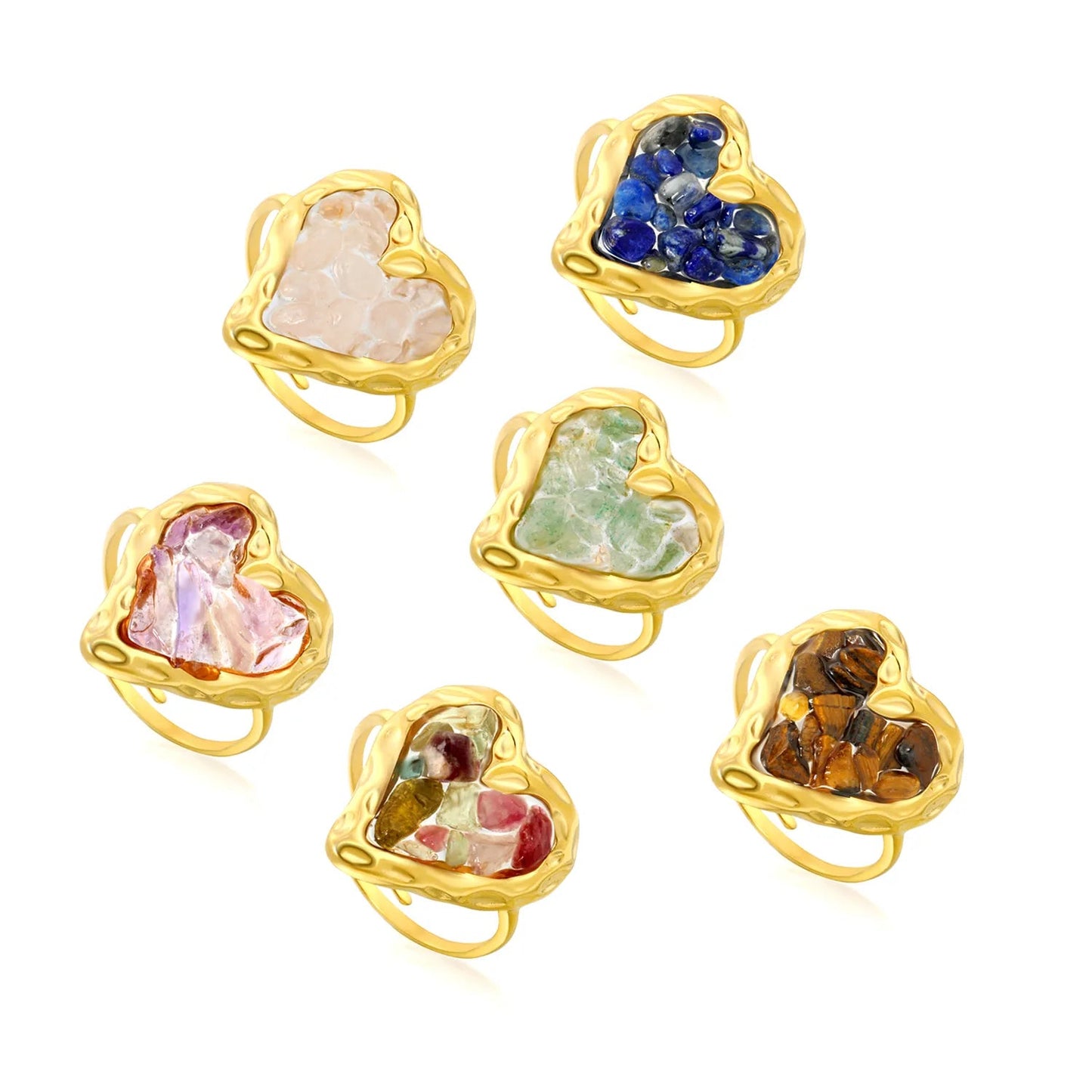 Vibrant Bohemian Summer Accessory Blending Vintage Gold with Raw Gemstones
