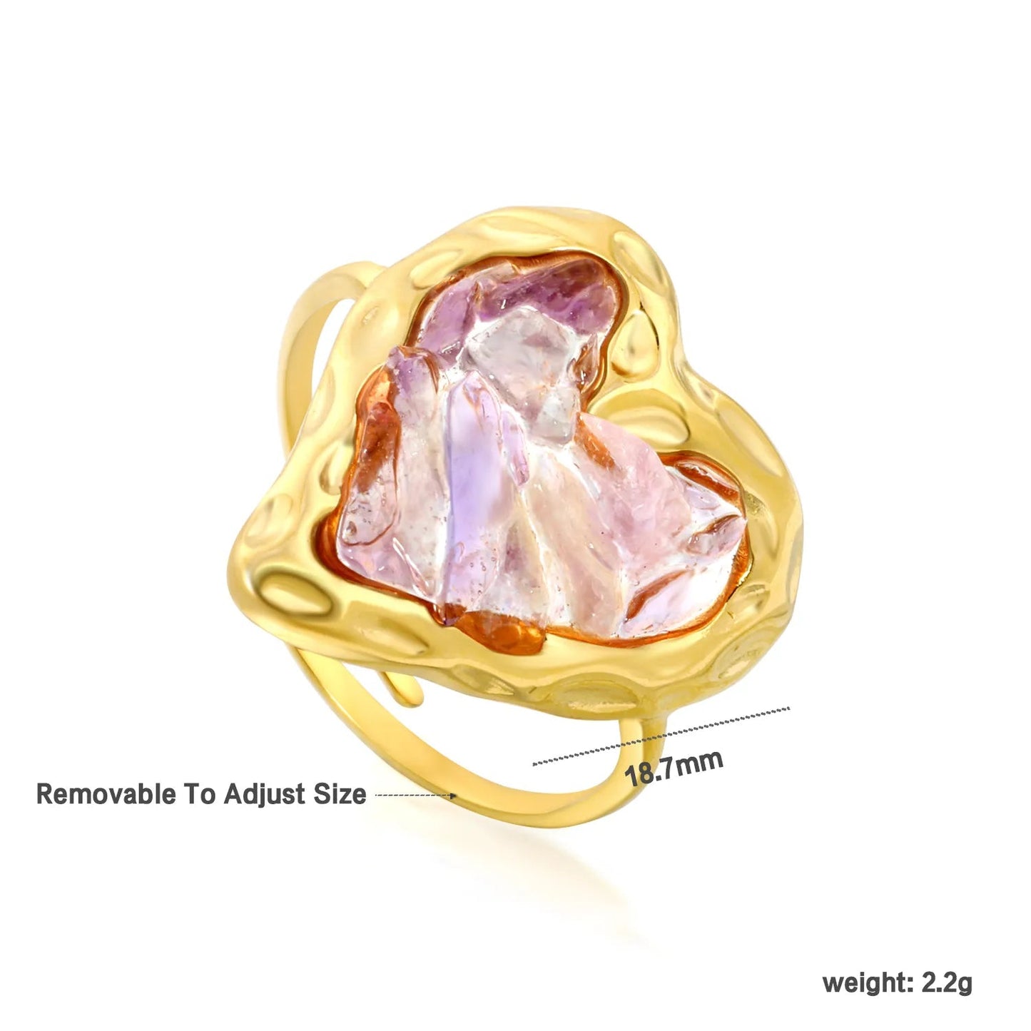 Vibrant Bohemian Summer Accessory Blending Vintage Gold with Raw Gemstones