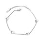 heart-link-chain-bracelet-romantic-silver