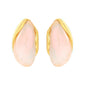 Vintage Irregular Resin Stud Earrings 304L Stainless Steel