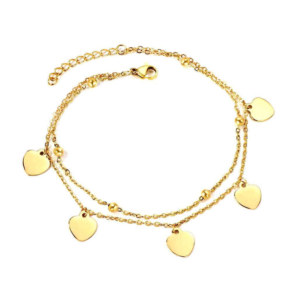 layered-heart-anklet
