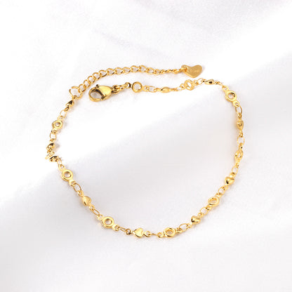 minimalist anklet jewelry