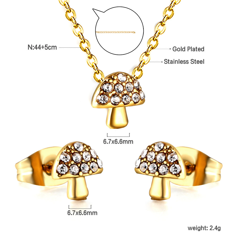 mushroom pendant measurement chart