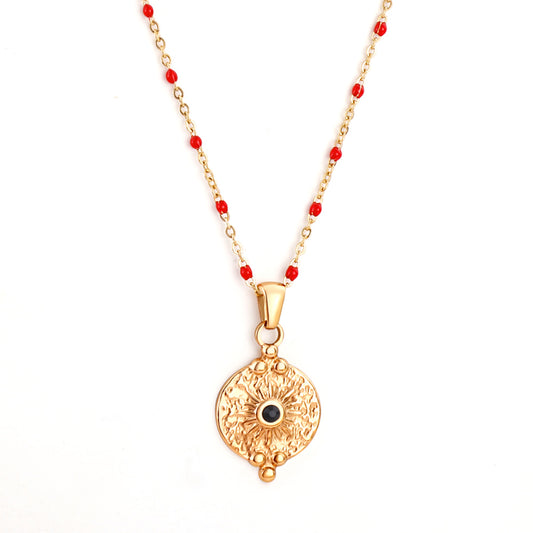 onyx-medallion-ruby-beads-18kgold