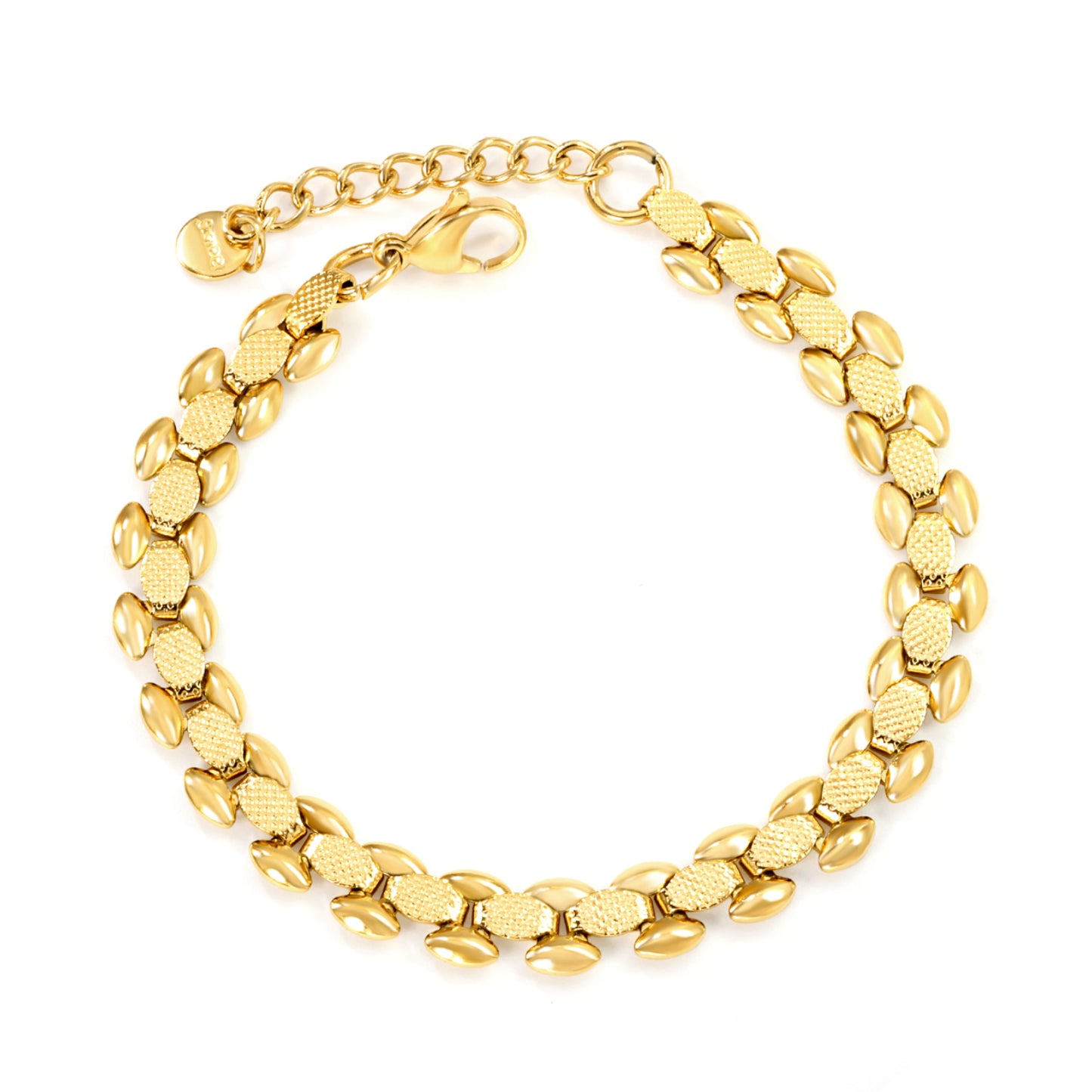 oval-textured-chain-bracelet-industrial