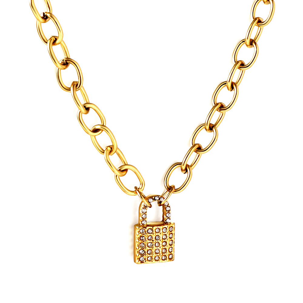 padlock-pendant-diamonds-industrial-chain