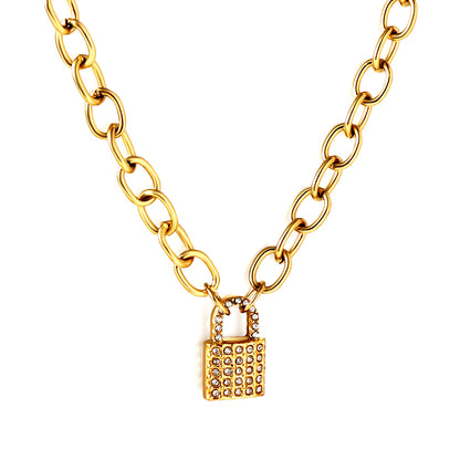 padlock-pendant-diamonds-industrial-chain
